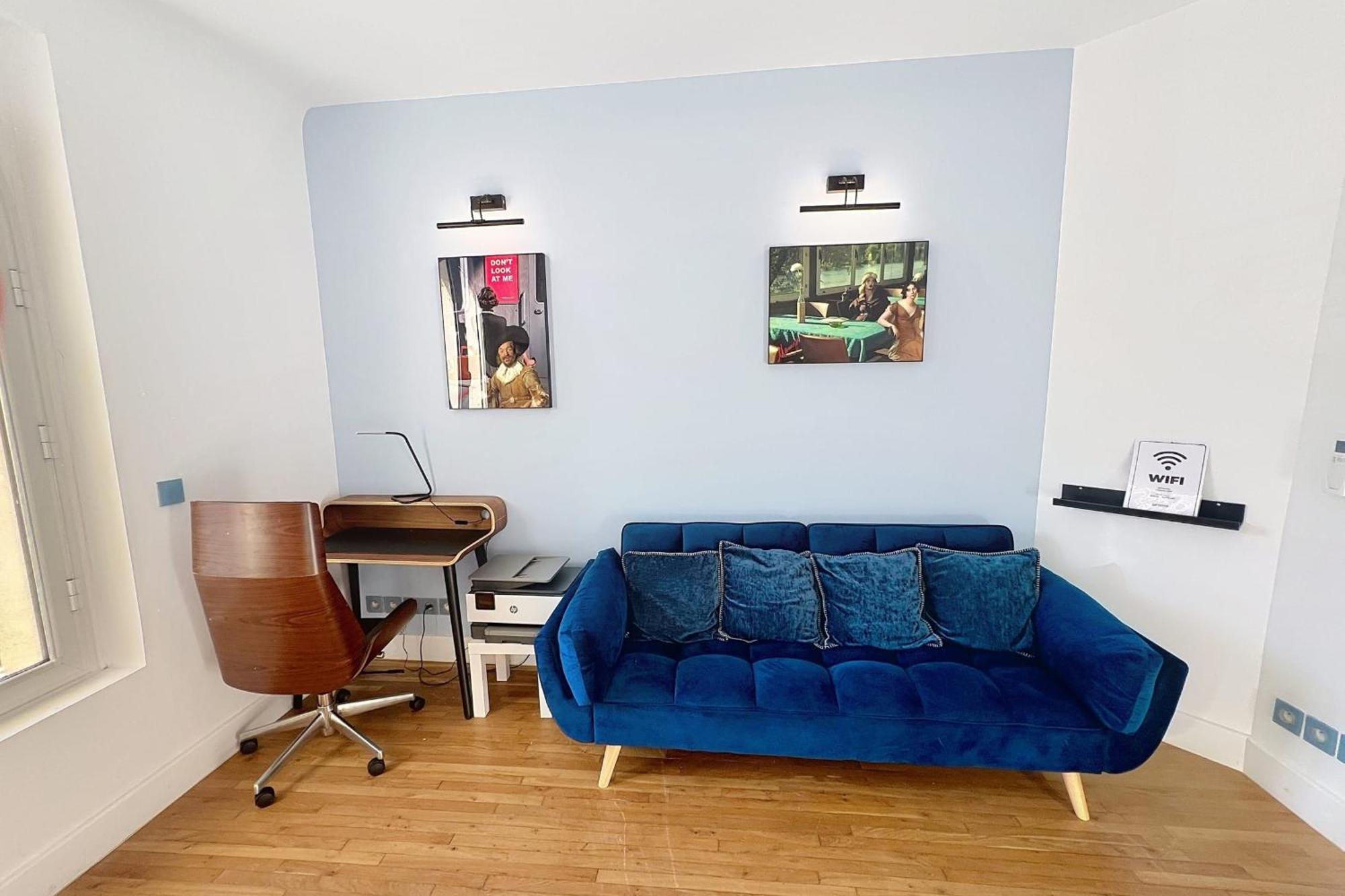 Apartment 50 Shades Of Blue Modern & Stylish Croisette 2mn *